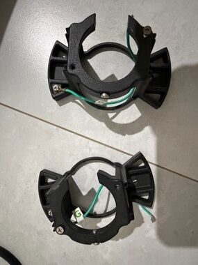 Aluminum Ceiling Fan Mounting Bracket (Pair) for Indoor/Outdoor.